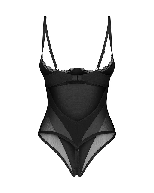 Body Stelisa – otwarty krój, półbiustonosz, S/M — zdjęcie 3