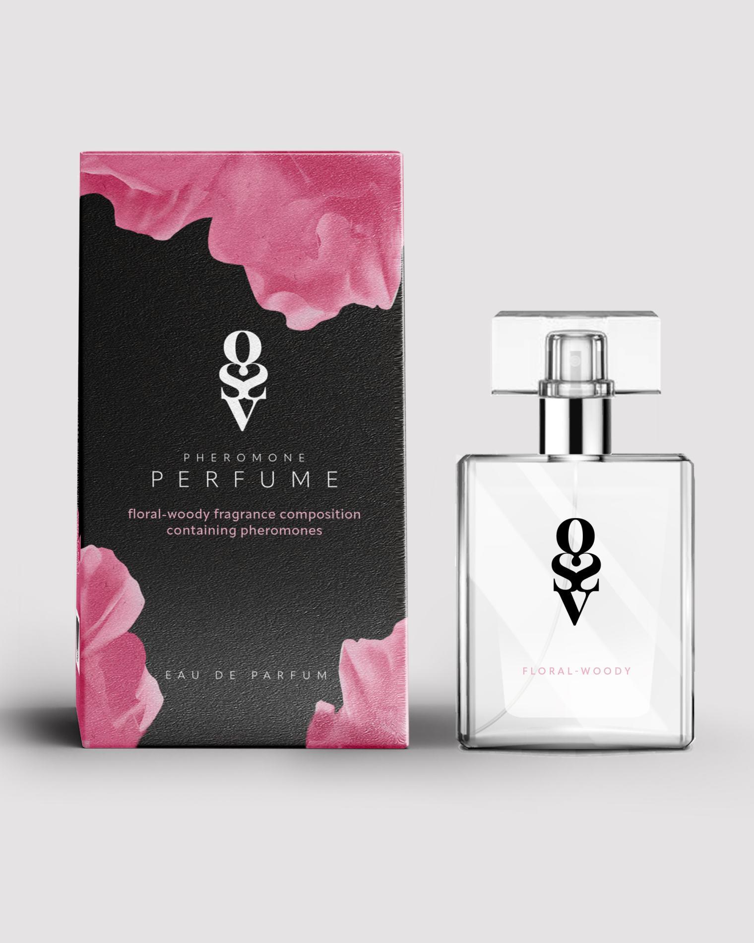 Perfumy z feromonami Obsessive Floral-Woody 30 ml – jaśmin i ambra — zdjęcie 2