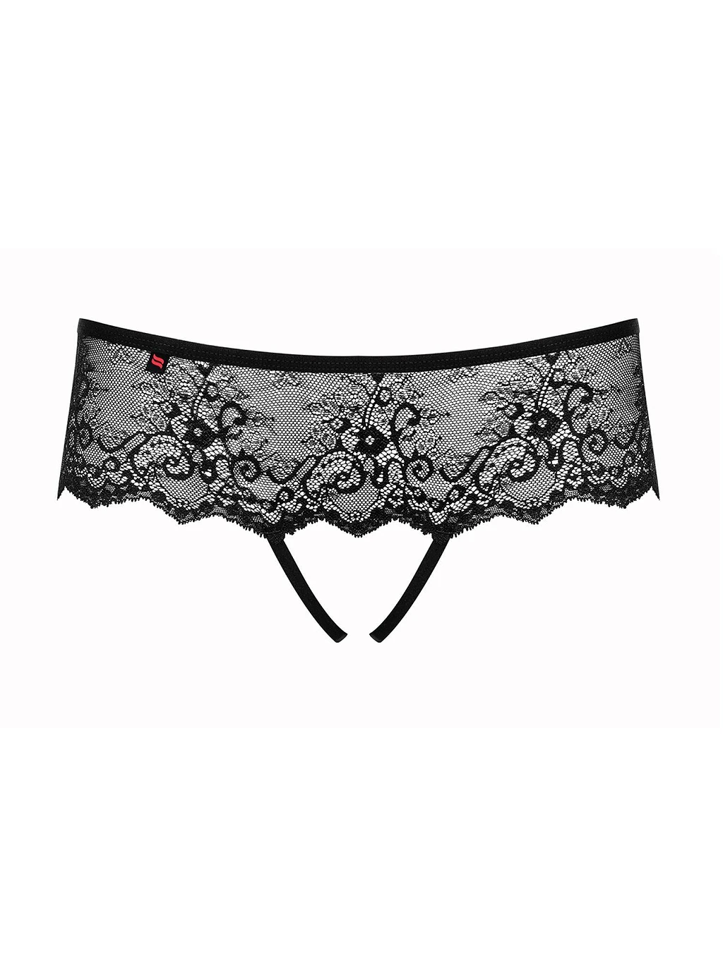 Majtki Merossa - czarne, otwarte L/XL — zdjęcie 7