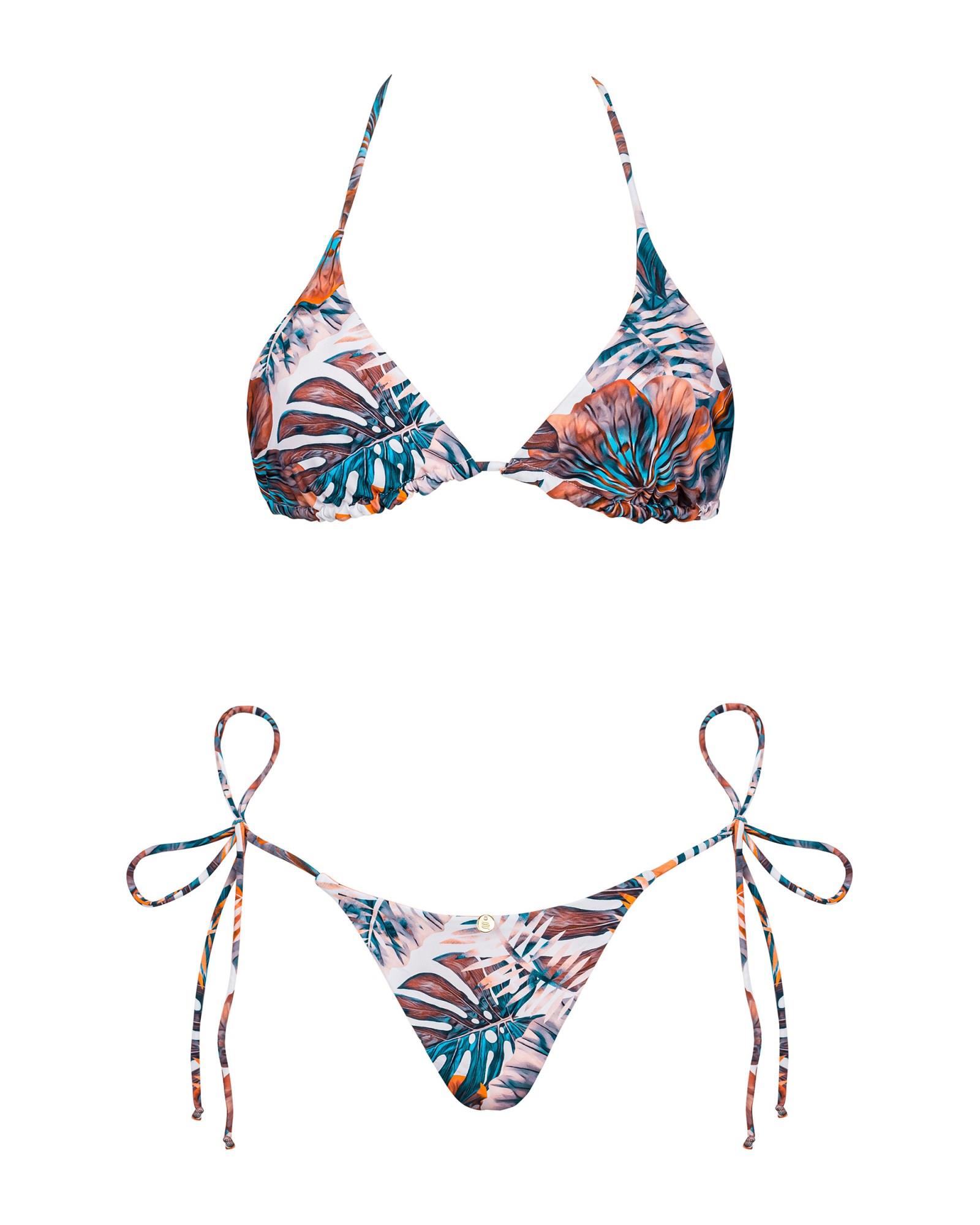 Bikini Tropicanes – brzoskwiniowe, dwustronne figi, XL — zdjęcie 5