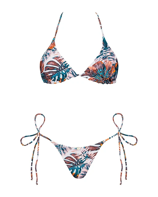 Bikini Tropicanes – brzoskwiniowe, dwustronne figi, XL — zdjęcie 5
