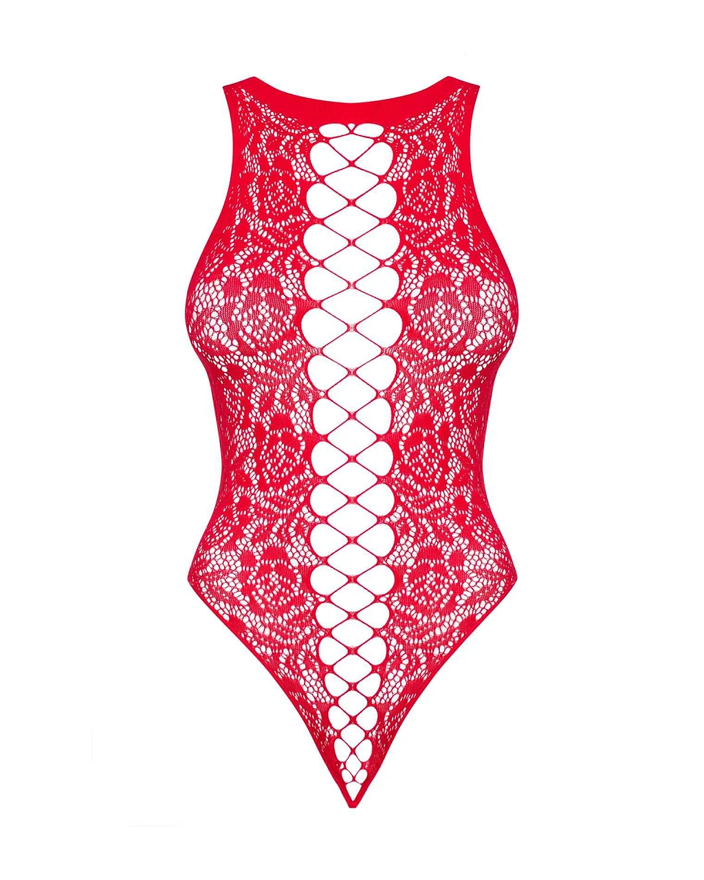 Body B120 - czerwone dziane S/M/L — zdjęcie 5
