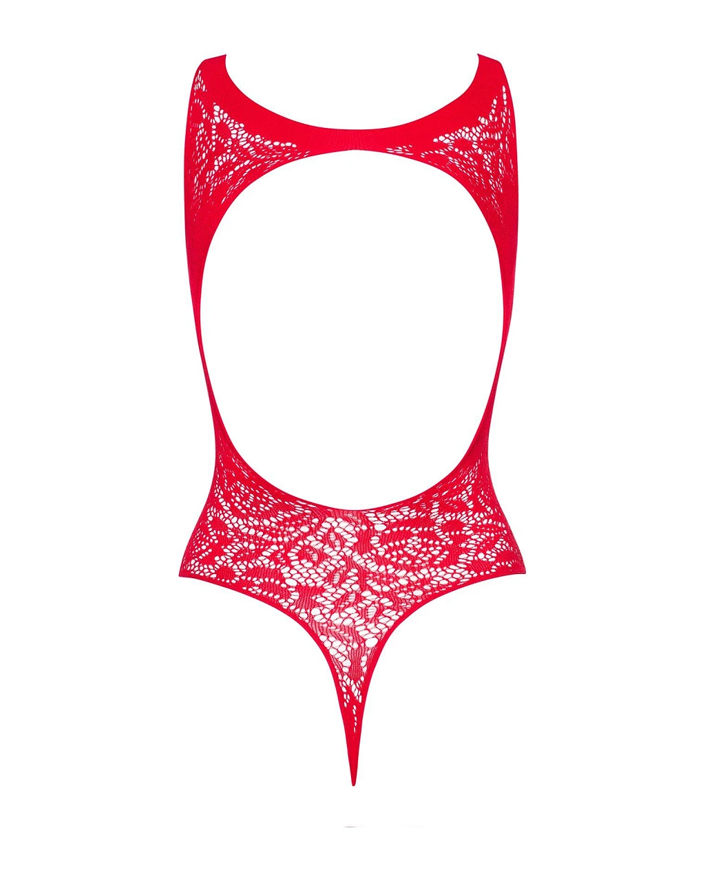 Body B120 - czerwone dziane S/M/L — zdjęcie 6