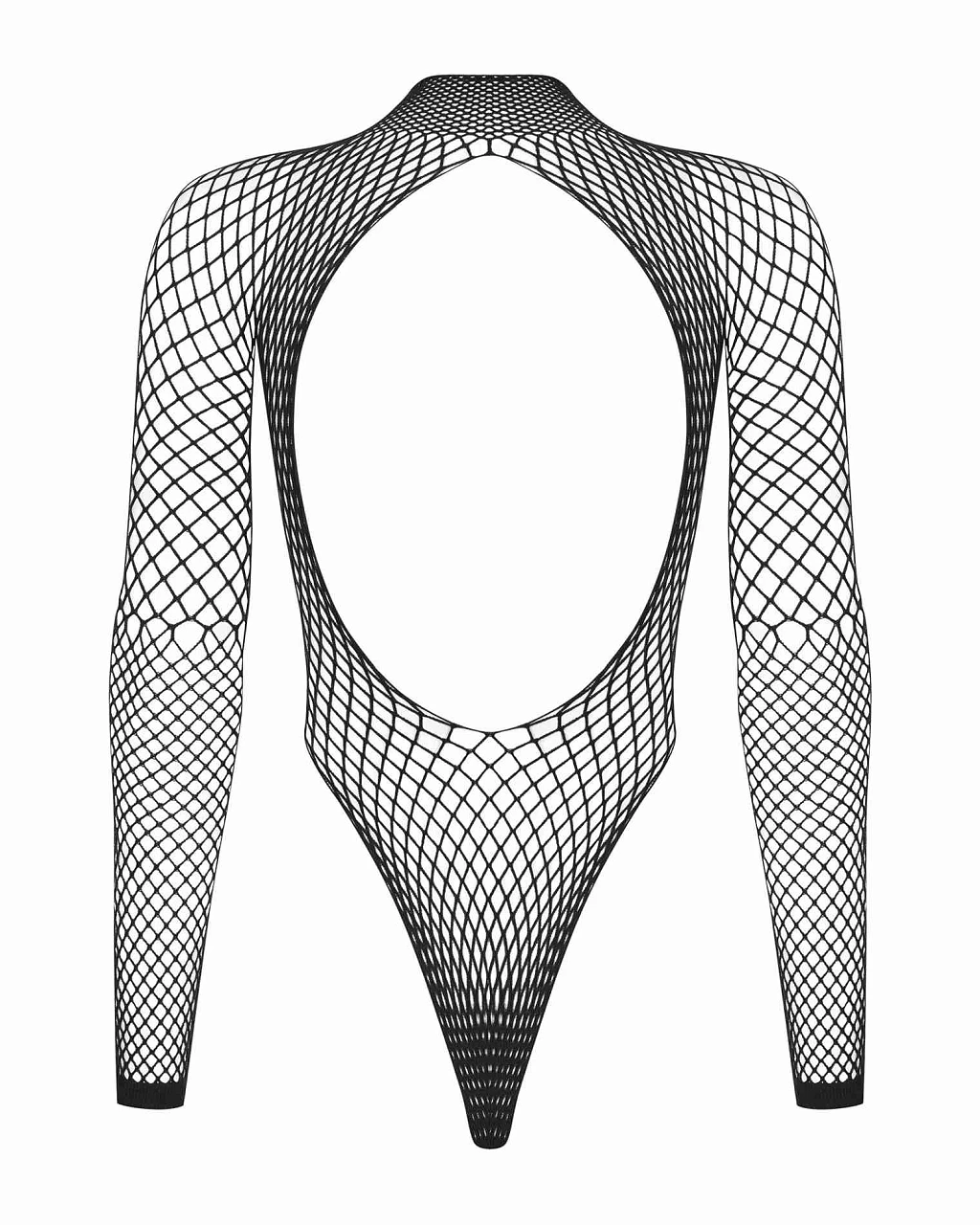 Body B125 - czarne siateczkowe, S/M — zdjęcie 6