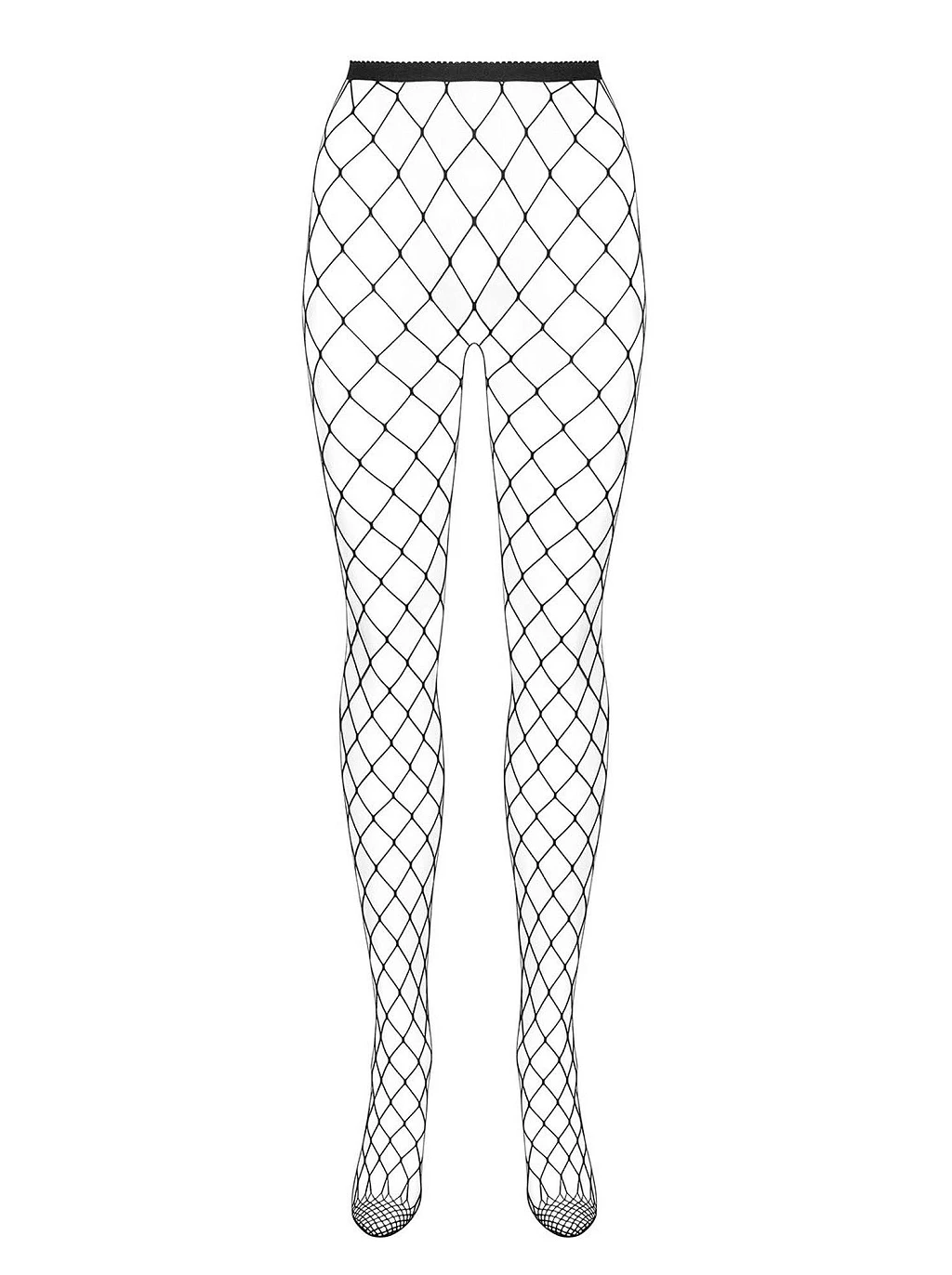 Pończochy S812 - czarne kabaretki S/M/L — zdjęcie 5