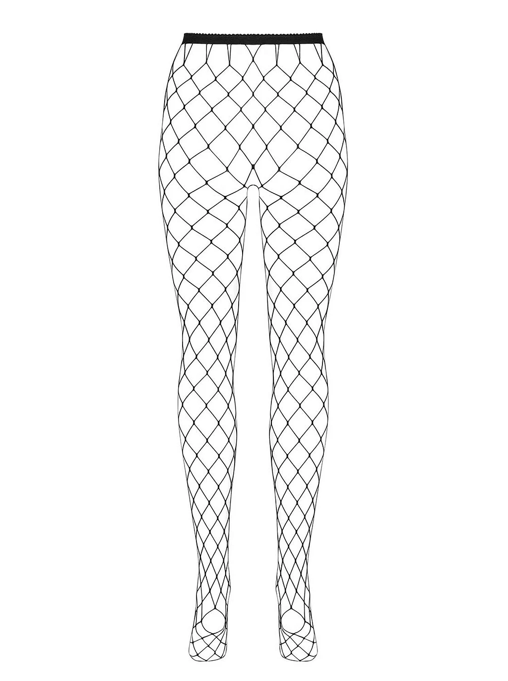 Pończochy S812 - czarne kabaretki S/M/L — zdjęcie 6