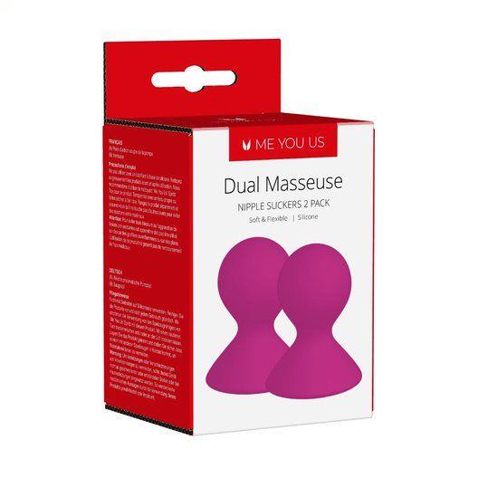 Pompki na sutki Dual Masseuse – silikon, 2 sztuki — zdjęcie 3