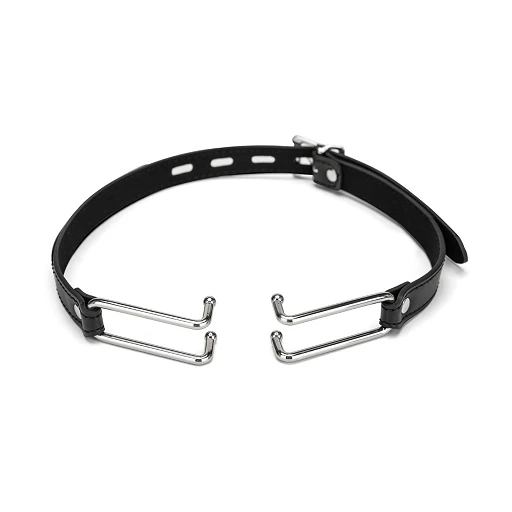 Knebel rozciągający usta Spider Gag 2 – regulowany, czarny