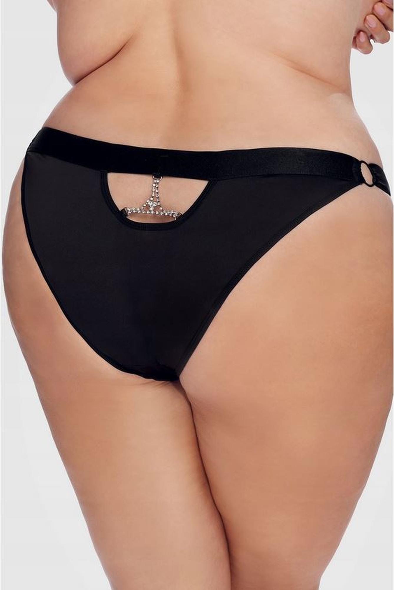 Majtki Laura knickers+ – koronka, regulowane boki, L+ — zdjęcie 2