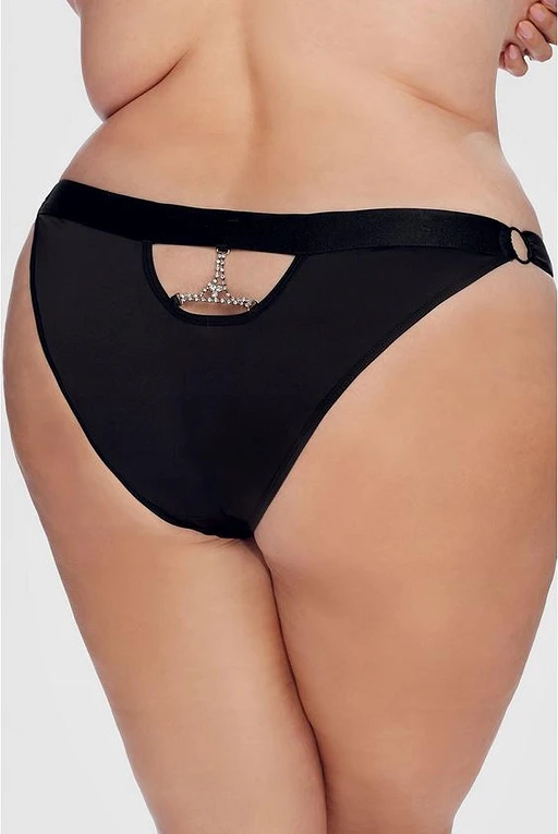 Majtki Laura knickers+ – koronka, regulowane boki, L+ — zdjęcie 2