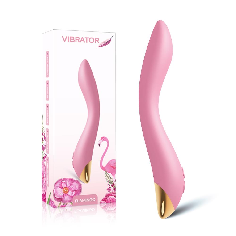 Wibrator Flamingo light pink – punkt G i łechtaczka — zdjęcie 1