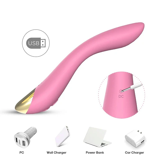 Wibrator Flamingo light pink – punkt G i łechtaczka — zdjęcie 4