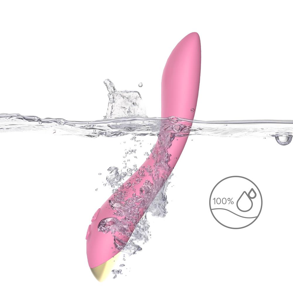 Wibrator Flamingo light pink – punkt G i łechtaczka — zdjęcie 5