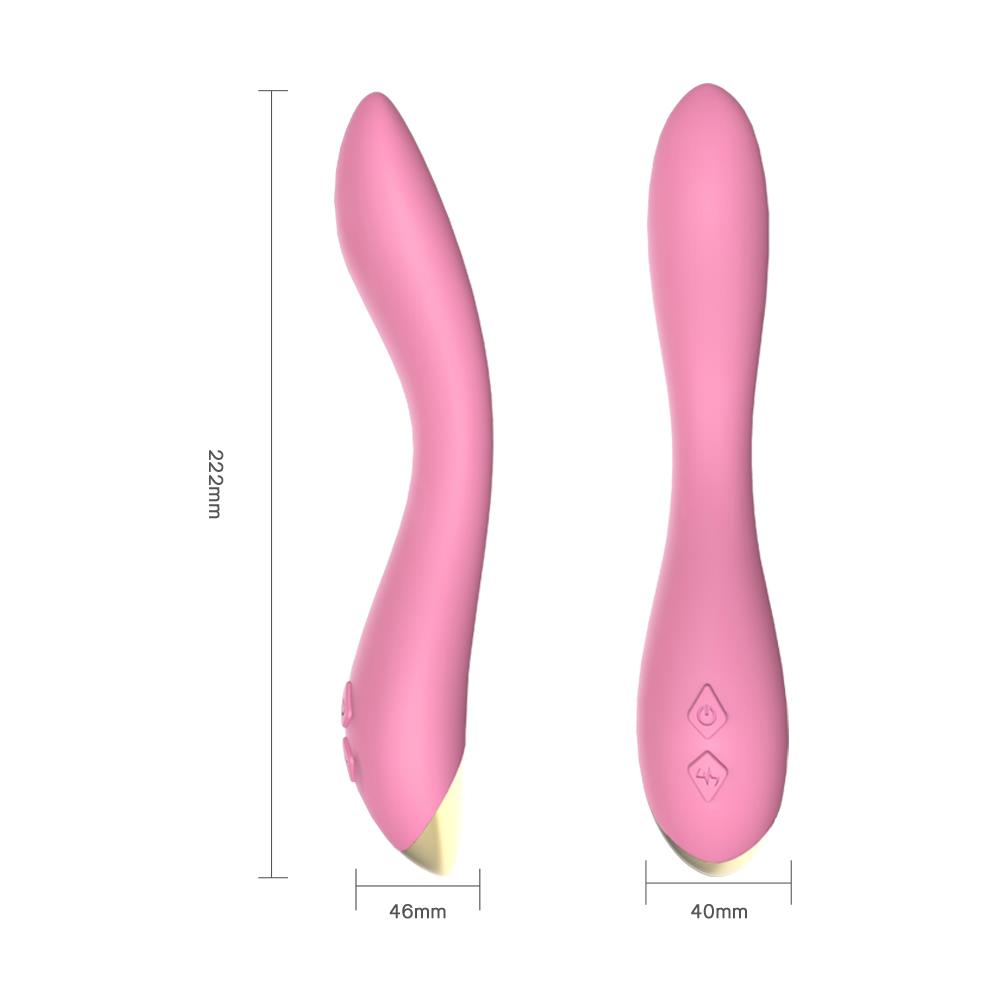 Wibrator Flamingo light pink – punkt G i łechtaczka — zdjęcie 7