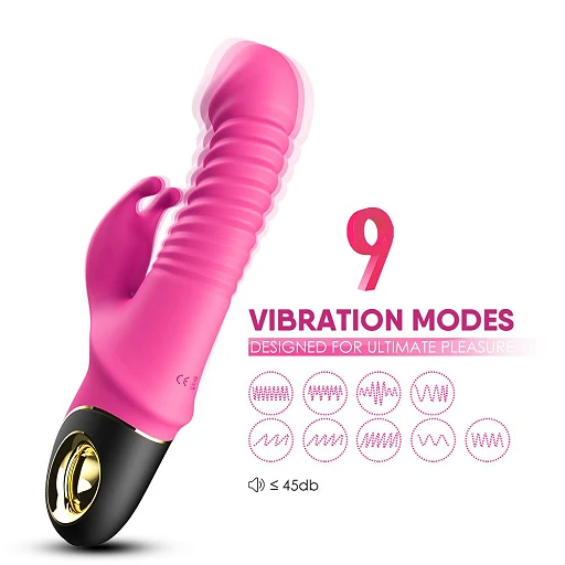 Wibrator króliczek Zing – pulsacja + rotacja, 19,5 cm — zdjęcie 3