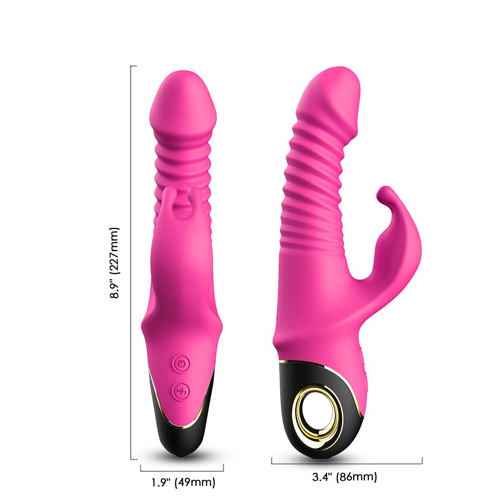 Wibrator króliczek Zing – pulsacja + rotacja, 19,5 cm — zdjęcie 4