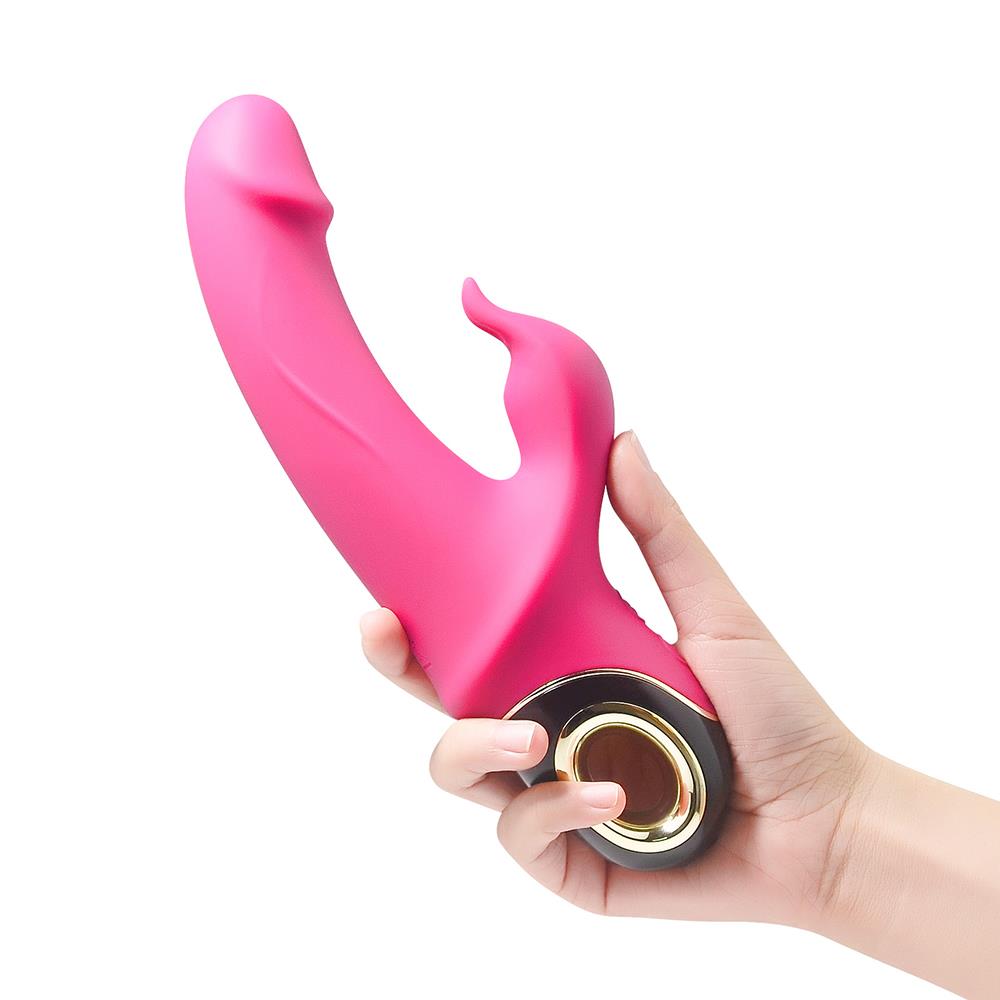 Wibrator króliczek Meteror pink – 2 silniki, wodoodporny — zdjęcie 2