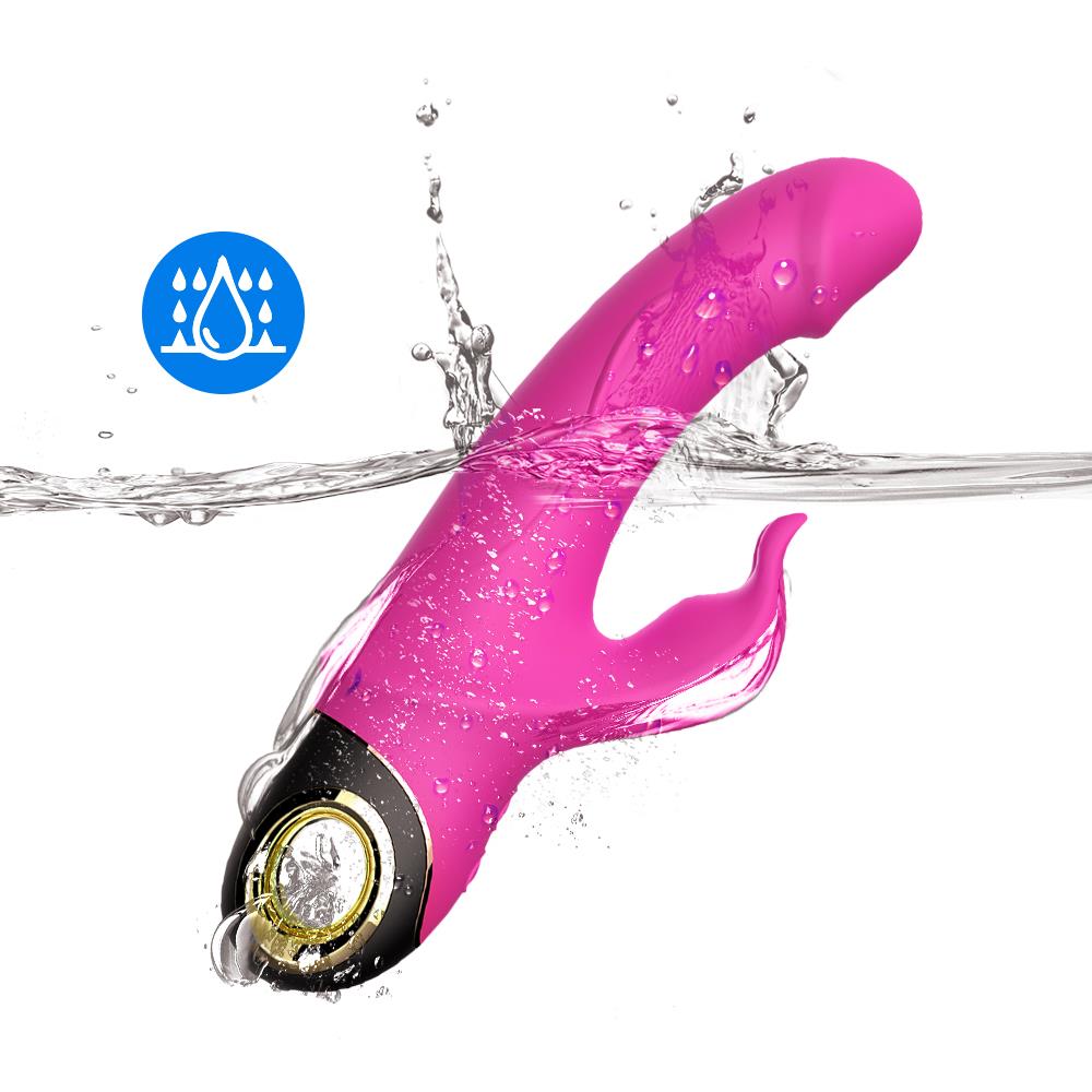 Wibrator króliczek Meteror pink – 2 silniki, wodoodporny — zdjęcie 10