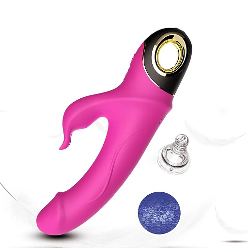Wibrator króliczek Meteror pink – 2 silniki, wodoodporny — zdjęcie 12