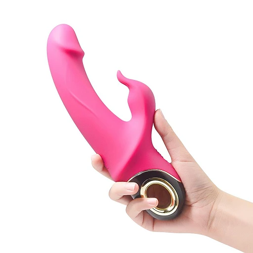 Wibrator króliczek Meteror pink – 2 silniki, wodoodporny — zdjęcie 2