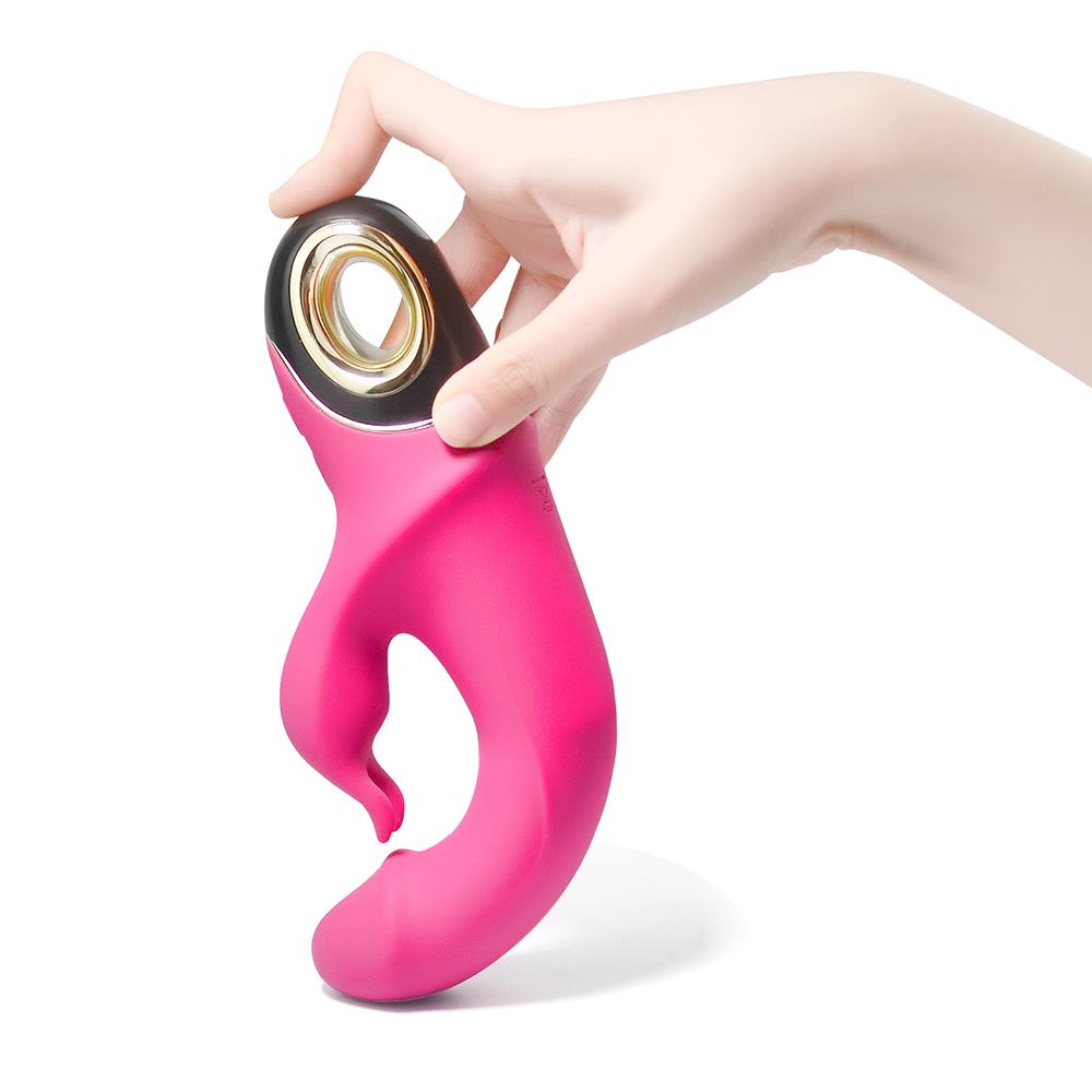 Wibrator króliczek Meteror pink – 2 silniki, wodoodporny — zdjęcie 3