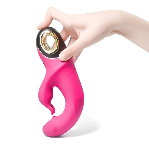 Wibrator króliczek Meteror pink – 2 silniki, wodoodporny — zdjęcie 3