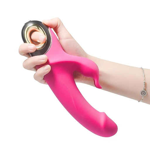 Wibrator króliczek Meteror pink – 2 silniki, wodoodporny — zdjęcie 4