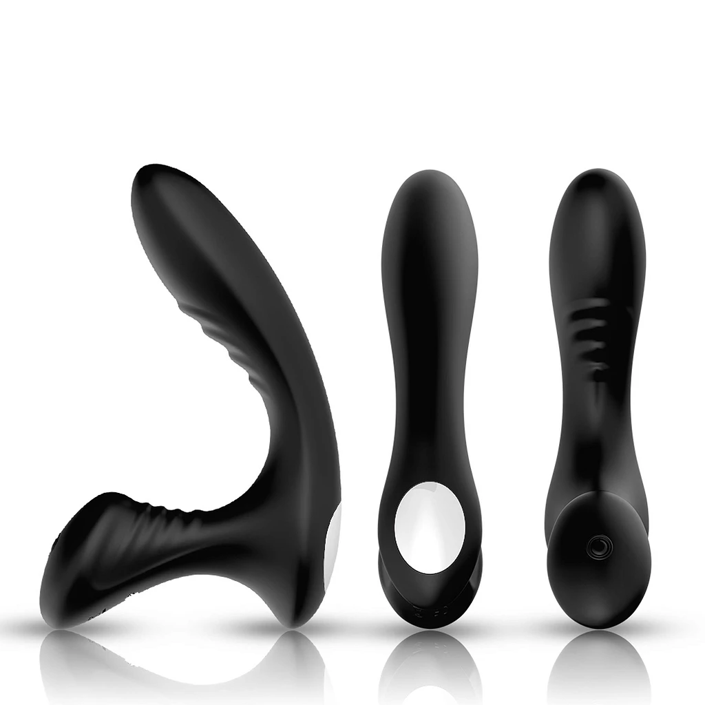 Masażer prostaty Storm black - 9 trybów — zdjęcie 3