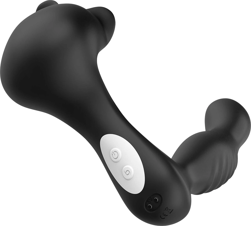 Masażer prostaty Surround black - 9 trybów wibracji — zdjęcie 9