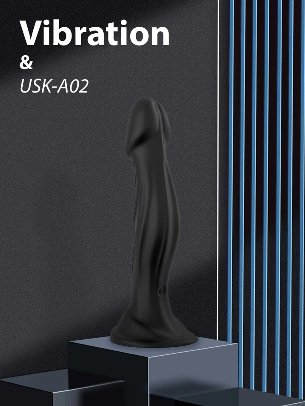 Dildo Optimus Black - 9 trybów, pilot i przyssawka — zdjęcie 10