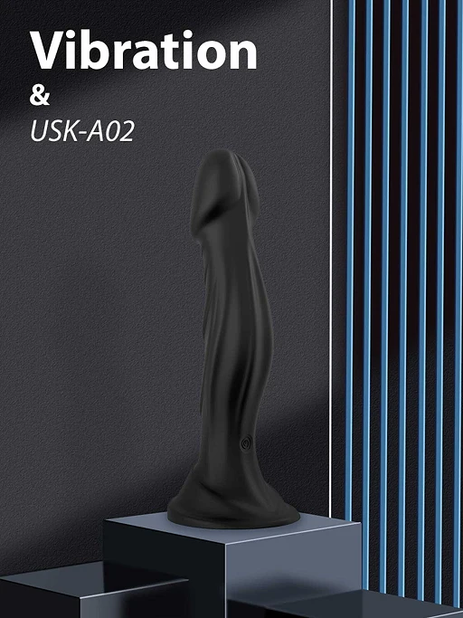 Dildo Optimus Black - 9 trybów, pilot i przyssawka — zdjęcie 10