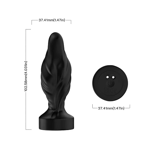 Korek analny Limonster - 9 trybów wibracji — zdjęcie 3