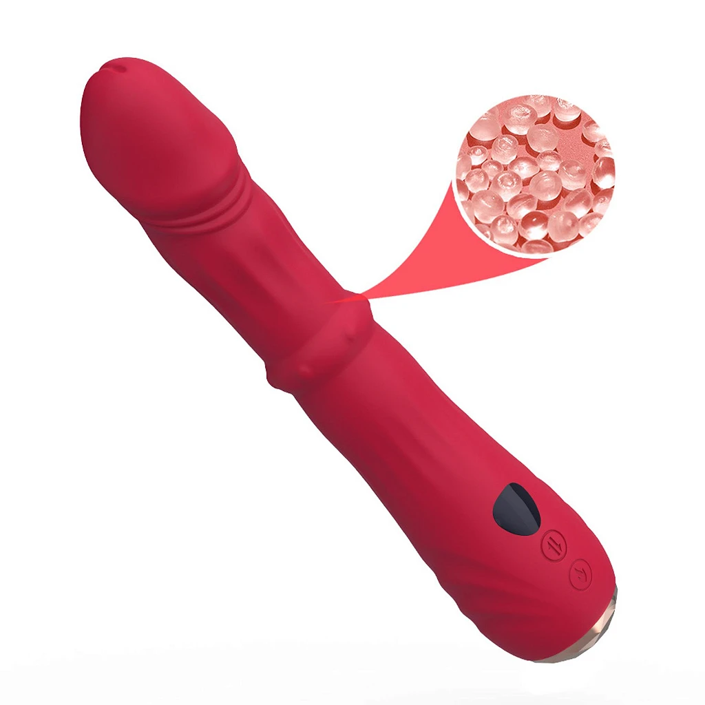 Wibrator Jackal Red – 9 trybów, ruchy posuwiste — zdjęcie 8