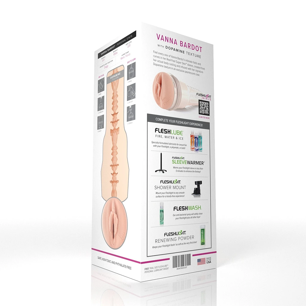 Masturbator Fleshlight Vanna Bardot Dopamine – wagina z wypustkami — zdjęcie 6
