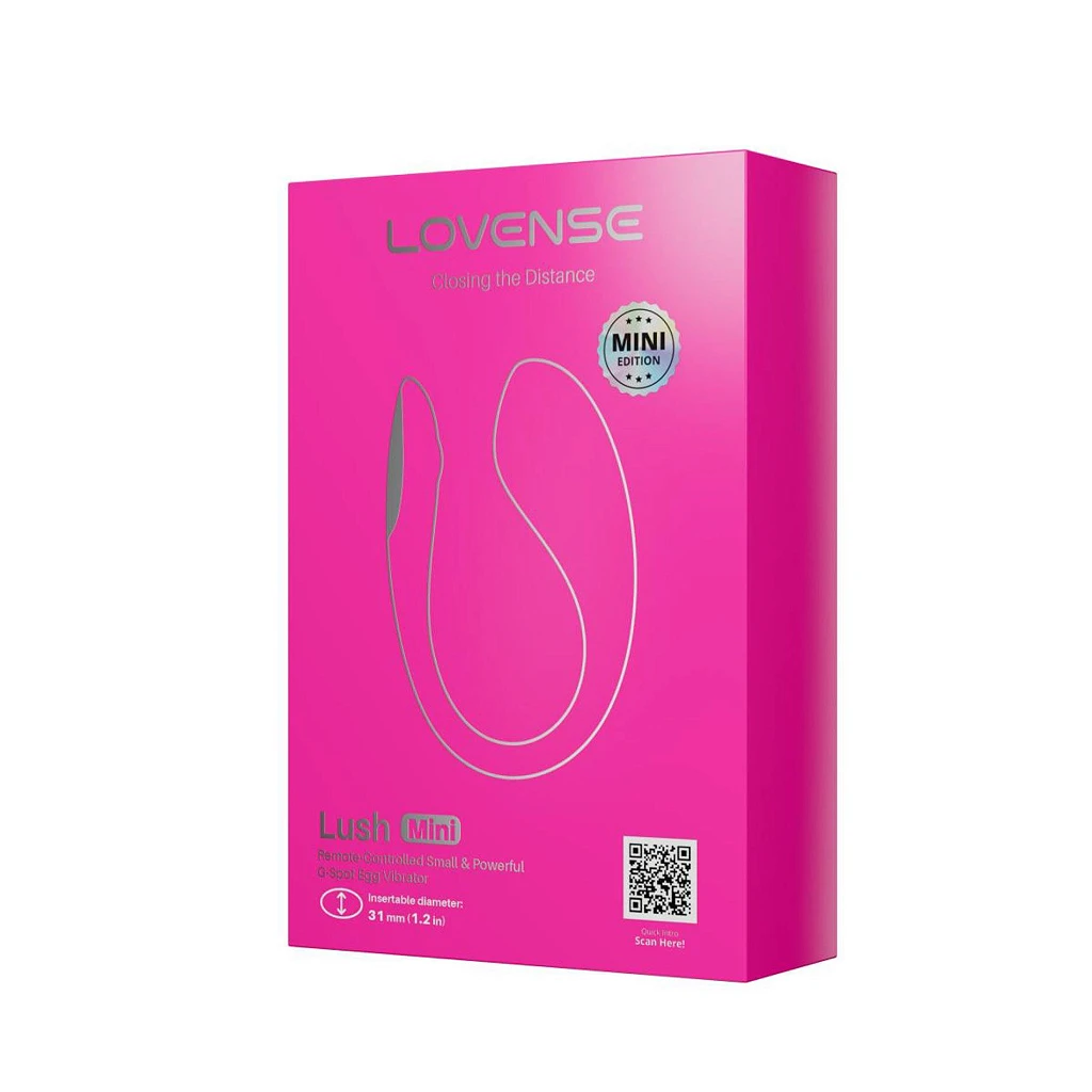 Wibrator jajeczko Lush Mini – z aplikacją, silikonowy — zdjęcie 7