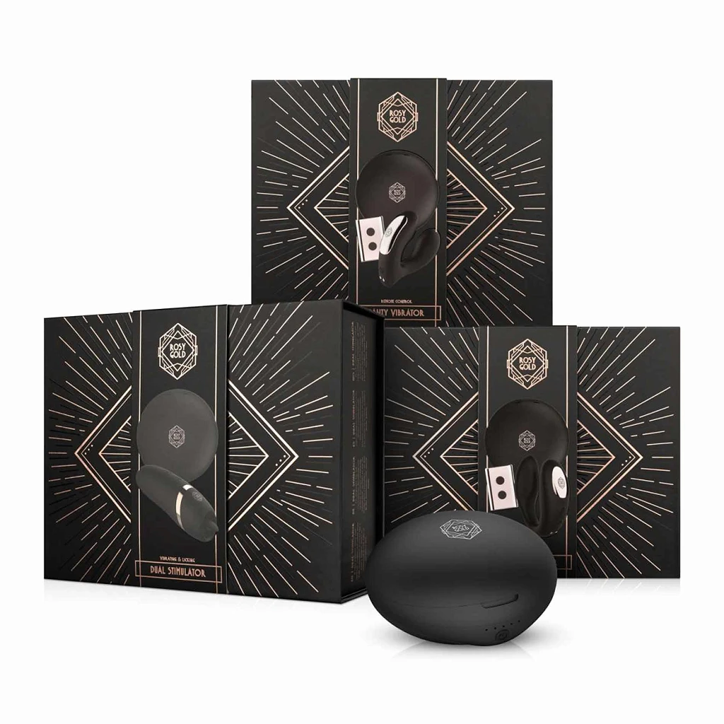 Wibrator do noszenia z etui ładującym – Black — zdjęcie 17