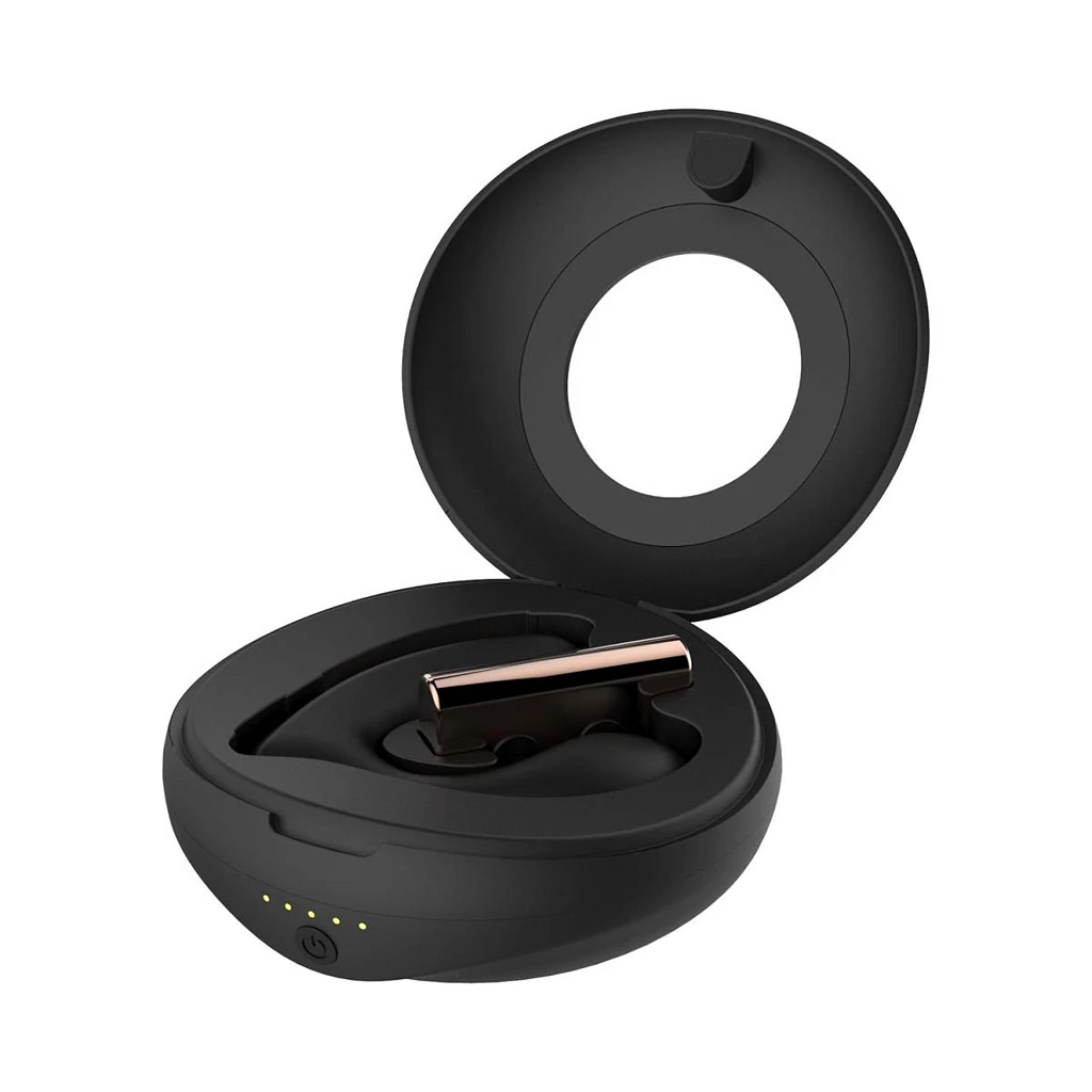 Wibrator do noszenia z etui ładującym – Black — zdjęcie 2