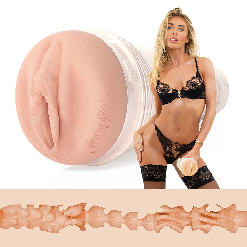 Masturbator Fleshlight Bonnie Blue 1K Signature – realistyczna wagina — zdjęcie 2
