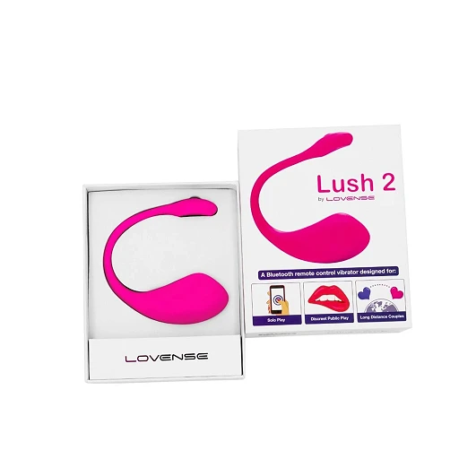 Wibrator jajko Lovense Lush 2 – sterowany aplikacją, wodoodporny — zdjęcie 2