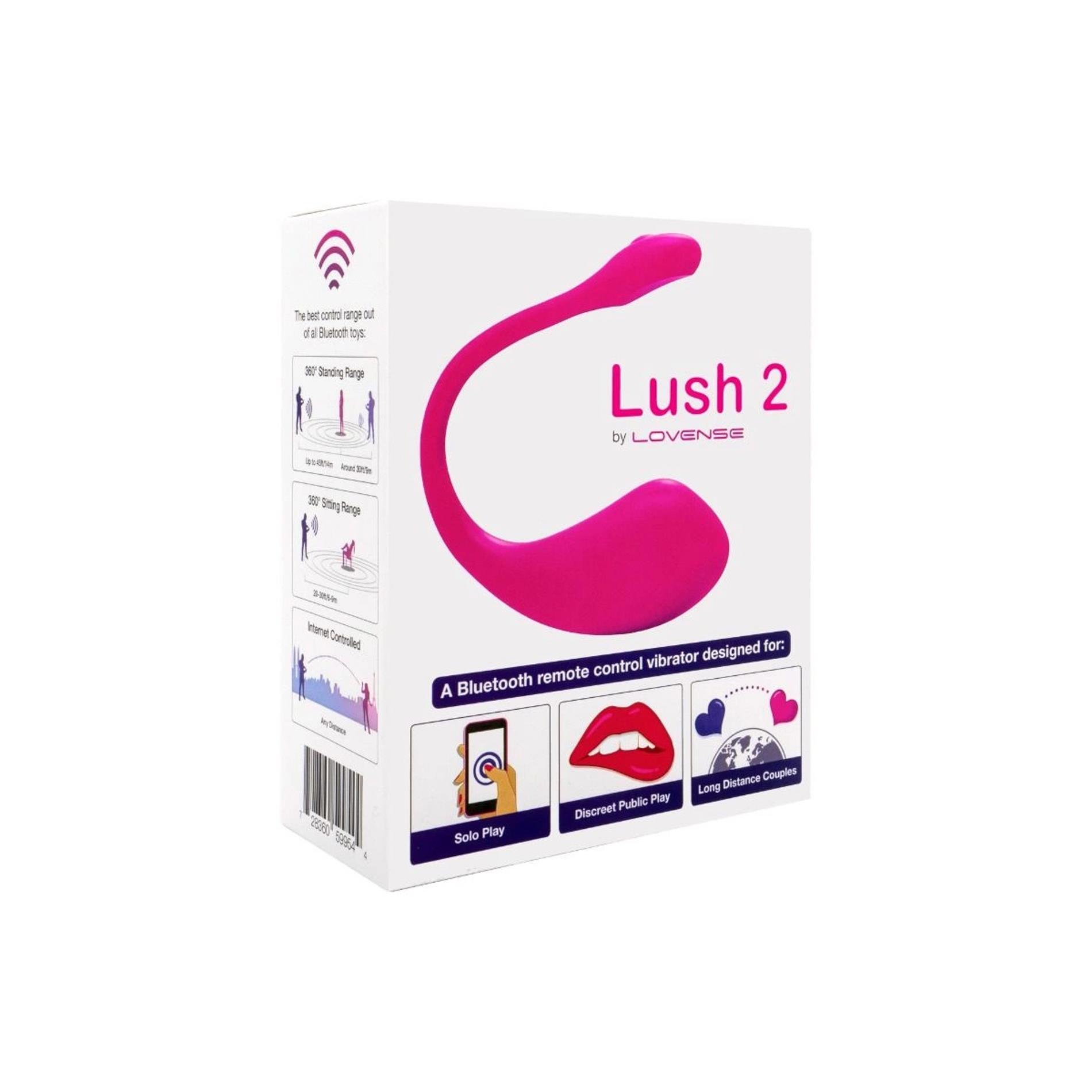 Wibrator jajko Lovense Lush 2 – sterowany aplikacją, wodoodporny — zdjęcie 4