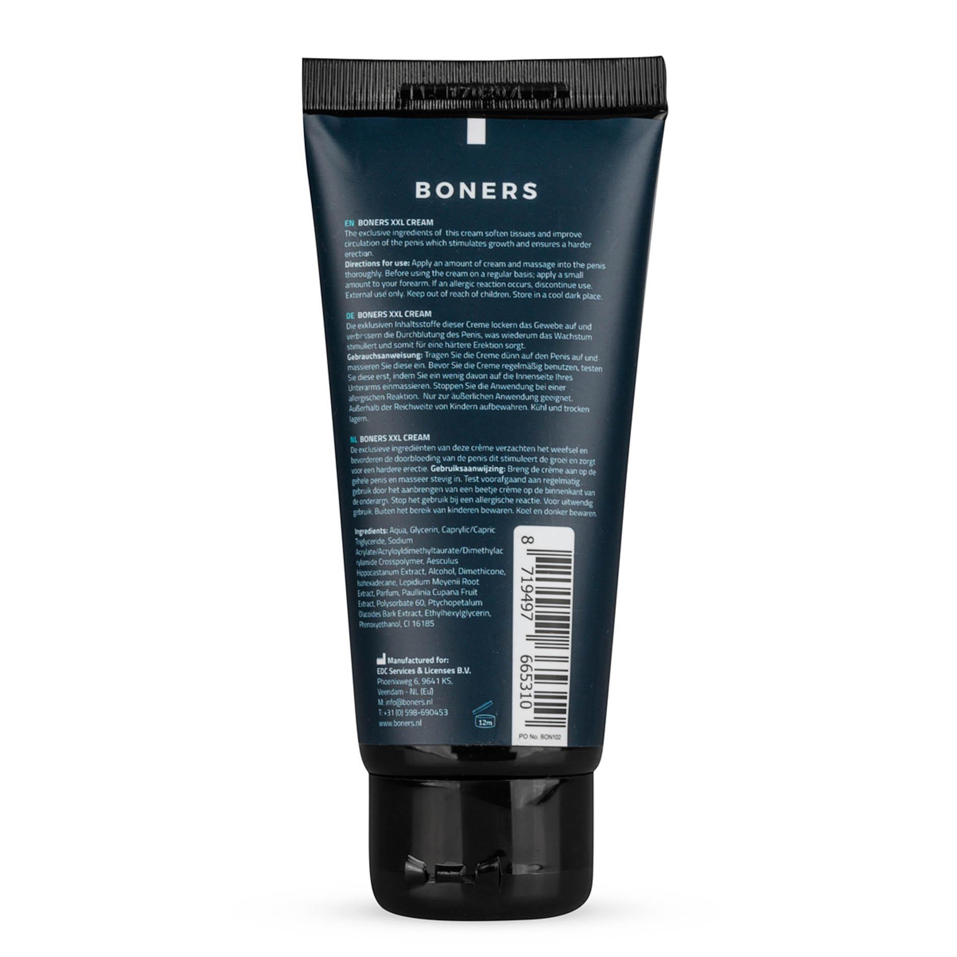 Krem do penisa XXL - 100 ml, z ekstraktami roślinnymi — zdjęcie 2
