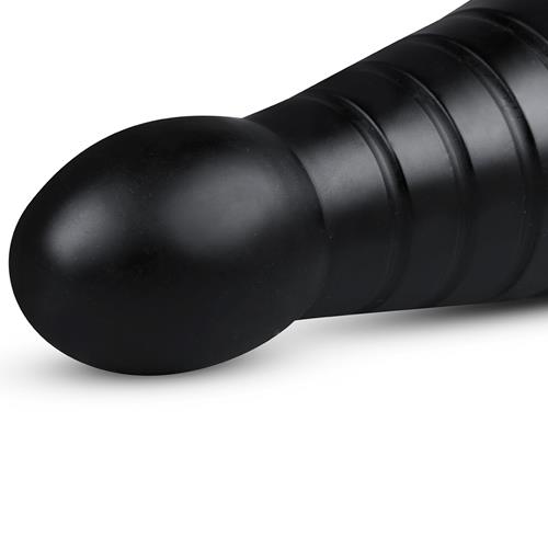 Korek analny EasyToys Devil Dog – żebrowany stożek XXL, 25,9 cm — zdjęcie 3