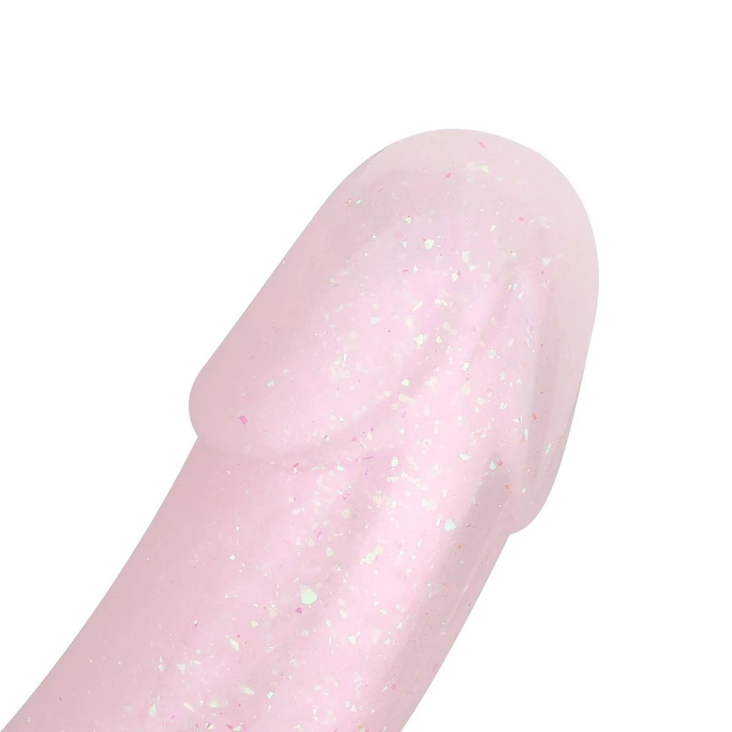 Dildo Mermaid Ombre – żelowe, pastelowe, 17 cm — zdjęcie 7