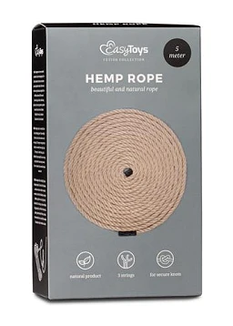 Lina do krępowania Hemp Rope - konopie 5 m — zdjęcie 2