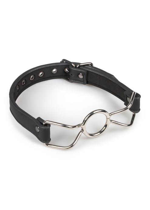 Knebel typu O-ring – regulowany pasek, czarny — zdjęcie 2