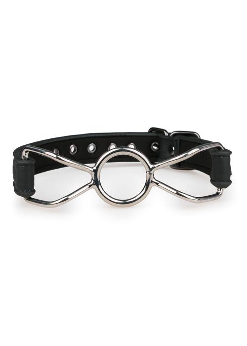 Knebel typu O-ring – regulowany pasek, czarny — zdjęcie 3