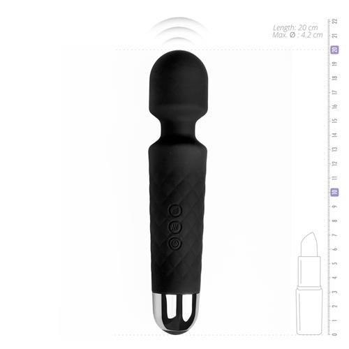Wibrator różdżka Mini – 20 cm, 18 trybów, wodoodporny — zdjęcie 4
