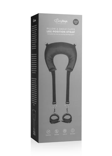 Kajdanki na kostki EasyToys Leg Position Strap – z poduszką pod kark — zdjęcie 5