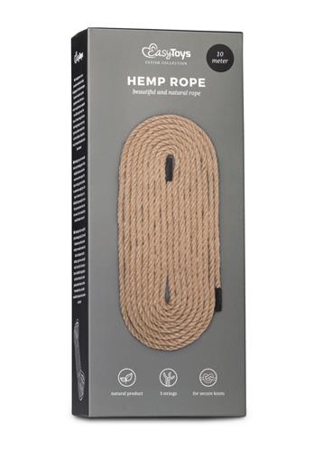 Lina do krępowania Hemp Rope - 10 m konopie — zdjęcie 2