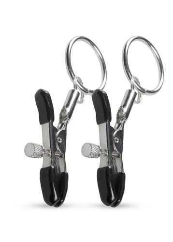 Zaciski na sutki ET460SIL - metal, regulowane — zdjęcie 1